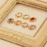 17x20MM Oval Rhinestone Charms Glass Accessories Earring Findings