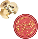 Wax Seal Stamp Head Thank You for Envelopes Invitations