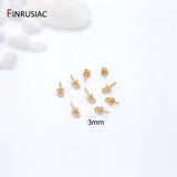 14k Plated Brass Jewelry Peg Bails for Pearls Pendants
