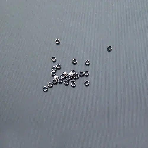 20g Brass Station Beads 2MM 3MM DIY Jewelry Findings