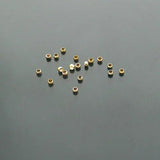 20g Brass Station Beads 2MM 3MM DIY Jewelry Findings