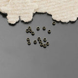 20g Brass Station Beads 2MM 3MM DIY Jewelry Findings