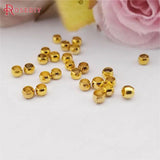 20g Brass Station Beads 2MM 3MM DIY Jewelry Findings