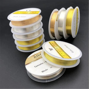 0.3/0.4MM Plated Copper Wire for DIY Jewelry Making