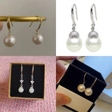 20pcs Stainless Steel Ear Hook Findings For DIY Earrings