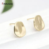 14K Plated Stud Earrings Hooks DIY Drop Earrings