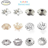 304 Stainless Steel Bead Caps Spacers End Cap Jewelry Making Metal Bead Caps