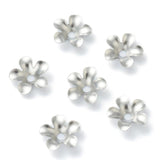 304 Stainless Steel Bead Caps Spacers End Cap Jewelry Making Metal Bead Caps