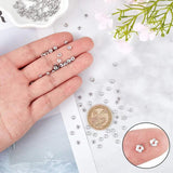 304 Stainless Steel Bead Caps Spacers End Cap Jewelry Making Metal Bead Caps