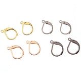 20pcs Stainless Steel French Lever Earring Hooks for Jewelry Making