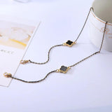 Four-leaf Clover Pendant Chain Beading Anti-loss Chain Glasses Rope