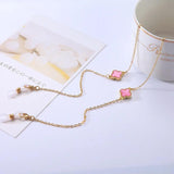 Four-leaf Clover Pendant Chain Beading Anti-loss Chain Glasses Rope