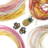1.5mm Bullion Wire French Coil Embroidery Silk Thread