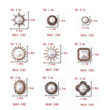 10 Pcs Geometric Pearl DIY Accessories Women Jewelry Making Supplies