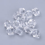 200 Pcs 8mm Acrylic Cube Beads Mix for Jewelry Making DIY Bag
