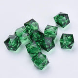 200 Pcs 8mm Acrylic Cube Beads Mix for Jewelry Making DIY Bag