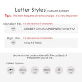 Flat Round Stamping Tag Charms Rhinestone Bezel Pendants for Jewelry Making