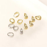 10pcs Copper Plated 14K Melon Seed Buckle DIY Jewelry Bracelet Accessories