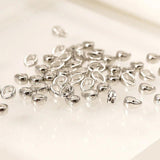 10pcs Copper Plated 14K Melon Seed Buckle DIY Jewelry Bracelet Accessories