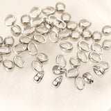 10pcs Copper Plated 14K Melon Seed Buckle DIY Jewelry Bracelet Accessories