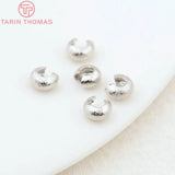 20PCS 24K Brass Ball Chain with Connected Clasps for Jewelry Making