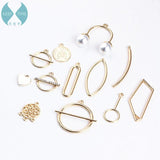 DIY Geometric Alloy Earrings Pendant Material