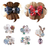 10Pcs Mixed Flat Back DIY Jewelry Accessories Diamond Alloy Pearls Base Settings
