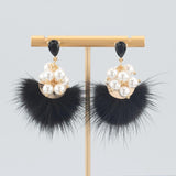 Handmade Tassels Real Fur Mink Jewelry Accessories