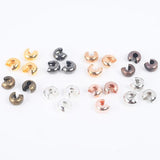 500Pcs/Lot Crimp Covers End Beads DIY Jewelry Making Findings