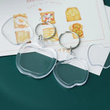 5pcs Acrylic Insert Photo Frame Keychain DIY Gift