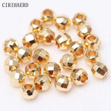 Geometric Loose Copper Bead for DIY Jewelry Making