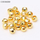 Geometric Loose Copper Bead for DIY Jewelry Making