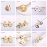 18K Plated Lip Chain For Necklace Making Supplies