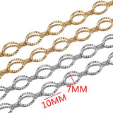 Stainless Steel Oval Chain for DIY Necklace Items