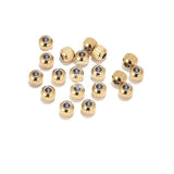 100pcs Stainless Steel 4mm 6mm Tube Spacer Beads for DIY Bracelets Jewelry