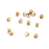 100pcs Stainless Steel 4mm 6mm Tube Spacer Beads for DIY Bracelets Jewelry
