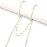 1M Stainless Daisy Chain for Women Jewelry DIY