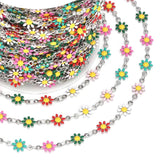 1M Stainless Daisy Chain for Women Jewelry DIY