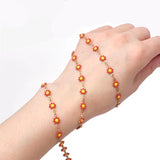 1M Stainless Daisy Chain for Women Jewelry DIY