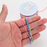 0.4-0.8mm Nylon Cord Beading Threads Knot Macrame Bracelet DIY Jewelry Craft