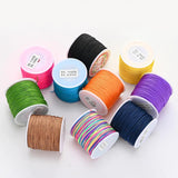 0.4-0.8mm Nylon Cord Beading Threads Knot Macrame Bracelet DIY Jewelry Craft