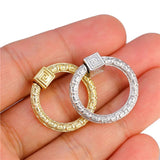 DIY Carabiner Screw Lock Clasps for Punk Jewelry Making
