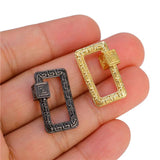 DIY Carabiner Screw Lock Clasps for Punk Jewelry Making