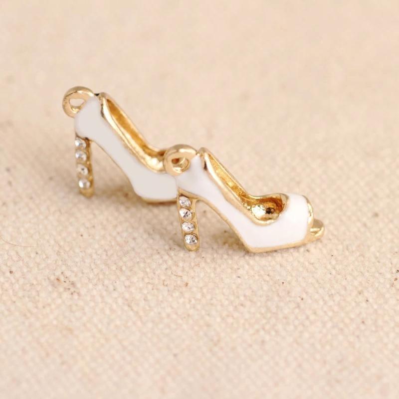 10pcs 14x16mm Shoes Charm for Jewelry Making Earring Bracelet Charms XL515