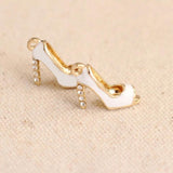 10pcs 14x16mm Shoes Charm for Jewelry Making Earring Bracelet Charms XL515