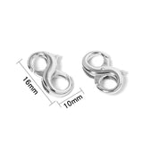 8 Shape Double Head Clasp Hooks DIY Jewelry Findings