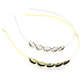 3pcs/lot 12mm 5-Cameo Hair Band Rhodium Bronze DIY Jewelry Supplies