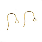 50pcs Stainless Steel Earring Hooks for Jewelry Making