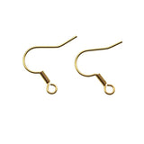 50pcs Stainless Steel Earring Hooks for Jewelry Making