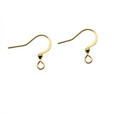 50pcs Stainless Steel Earring Hooks for Jewelry Making